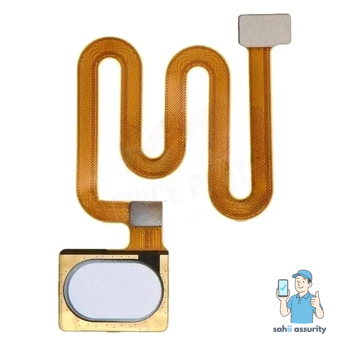 Fingerprint Sensor with Flex Cable for Oppo A9 2020 White
